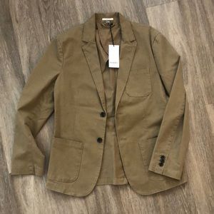 Goodfellow Tan Casual Cotton Blazer. Size Medium.